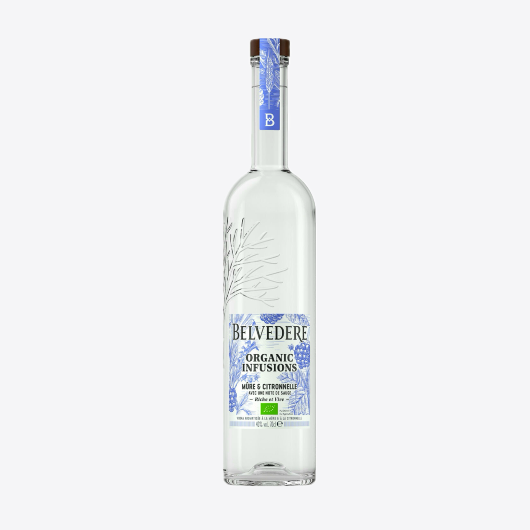 Belvedere Organic Infusion Mûre & Citronnelle